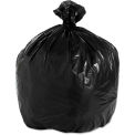 Boardwalk Super X-Heavy Grade Can Liners 33 Gallon 1.60 Mil, Black 10 Bags/Roll 10/Box -BWK520