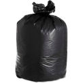 Boardwalk Super X-Heavy Grade Can Liners 60 Gallon 2.40 Mil, Black 10 Bags/Roll 10/Box -BWK526
