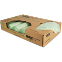 Heritage Biotuf Compostable Can Liners 48 Gallon 1.00 Mil, Green 100 Bags/Box, HERY8448YER01