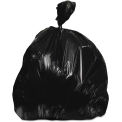 Heritage High Density Coreless Roll Liners 30 Gallon 0.86 Mil, Black 250 Bags/Box, HERZ6640WKR01
