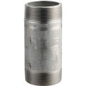 1/2&quot; x 5-1/2&quot; Pipe Nipple, 304 Stainless Steel, 16168 PSI, Sch. 40
