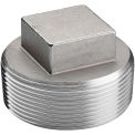 1-1/2&quot; Plug, 304 Stainless Steel, MNPT, Class 150, 300 PSI