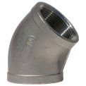 1-1/4&quot; 304 Stainless Steel 45 Degree Elbow, FNPT, Class 150, 300 PSI - Pkg Qty 10