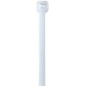 50# Cable Ties, 10&quot;, 1,000 Pack, Natural