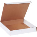 11&quot;x11&quot;x2&quot; Corrugated Literature Mailer, White - Pkg Qty 50