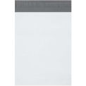 2.5 Mil Expansion Poly Mailers, 10&quot;x13&quot;x2&quot;, White, 100 Pack