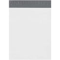 2.5 Mil Expansion Poly Mailers, 13&quot;x16&quot;x4&quot;, White, 100 Pack