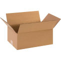 10&quot; x 6&quot; x 3&quot; Flat Corrugated Boxes - Pkg Qty 25