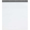 2.5 Mil Expansion Poly Mailers, 26&quot;x28&quot;x5&quot;, White, 100 Pack