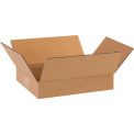 11-1/4&quot; x 8-3/4&quot; x 2-3/4&quot; Flat Corrugated Boxes - Pkg Qty 25