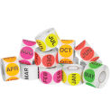 Tape Logic 2&quot; Circle Easy Order Months Of The Year Packs 500 Labels Per Roll 12 Rolls, DL1239
