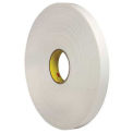 Double Sided Foam Tape 1&quot; x 5 Yds 1/32&quot; Thick White - 3M 4462