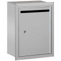 Salsbury Industries Letter Box, 15&quot;Wx6-3/4&quot;Dx19&quot;H Standard Recessed Mounted Aluminum Private Access