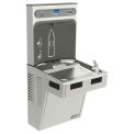 EZH2O Water Bottle Refilling Station, Single ADA Cooler, Filtered,Refrig, Stainless