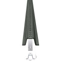 Tapco U-Channel Sign Post, 7&#39;L, Green Post with Holes Top to Bottom
