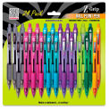 Zebra Z-Grip Retractable Ballpoint Pen, Assorted Ink, Medium Point, 24/Pack
