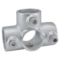 Global Industrial Pipe Fitting - Three Socket Cross Outlet Tee 1&quot; Dia.