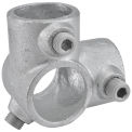 1-1/4&quot; Size 90 Degree Two Socket Tee Pipe Fitting (1.72&quot; Fitting I.D.)