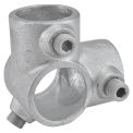 1-1/2&quot; Size 90 Degree Two Socket Tee Pipe Fitting (1.94&quot; Fitting I.D.)
