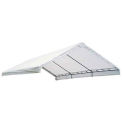 ShelterLogic Canopy White Replacement Cover for 2&quot; Frame FR Rated 18 ft. x 30 ft.