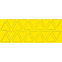 3/4&quot; Yellow Magnetic Triangles 20/Pk