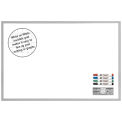 Magna Visual Deluxe Ghost Grid Board Kit, 24&quot; X 36&quot;, White, 36 x 24