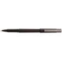 uni-ball Roller Ball Stick Dye-Based Pen, Black Ink, Micro, 36/Box