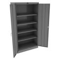 TENNSCO Storage Cabinet - 36x18x72&quot; - All-Welded - Medium gray