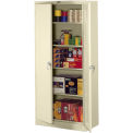 Tennsco Deluxe Storage Cabinet 7218DLX 214 - Welded 36&quot;W x 18&quot;D x 72&quot;H Sand