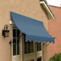 Awntech Window/Entry Awning Dusty Blue 10-3/8'W x 2'D x 3-11/16'H