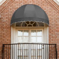 Awntech Window/Entry Awning Gray 3-3/8'W x 1-11/16'D x 1-11/16'H