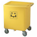 Bradley S19-399 Waste Cart Assembly for S19-921, 56 Gallon Capacity, 29-3/4&quot; x 22-1/3&quot; x 33&quot;