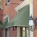 Awntech Window/Entry Awning 8-3/8'W x 2-9/16'H x 2'D Sage