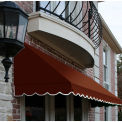 Awntech Window/Entry Awning 10-3/8'W x 3-11/16'H x 4'D Terra Cotta