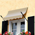 Awntech Spear Arm Awning 8-3/8'W x 2-9/16'H x 1-5/16'D Linen