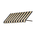 Awntech Window/Entry Awning 10-3/8'W x 3-11/16'H x 4'D Black/Tan