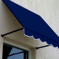 Awntech Window/Entry Awning 6-3/8'W x 2-9/16'H x 1'D Navy
