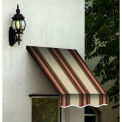 Awntech Window/Entry Awning 4-3/8'W x 3-11/16'H x 2'D Brown/Terra Cotta