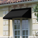 Awntech Window/Entry Awning 10-3/8'W x 2'H x 4'D Black
