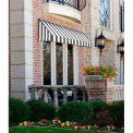 Awntech Window/Entry Awning 10-3/8'W x 1-1/2'H x 3'D Gray/White