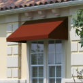 Awntech Window/Entry Awning 10-3/8'W x 1-1/2'H x 3'D Terra Cotta
