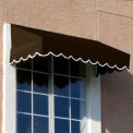 Awntech Window/Entry Awning 3-3/8'W x 1-1/2'H x 3'D Brown