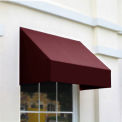 Awntech Window/Entry Awning 3-3/8&#39;W x 2-9/16&#39;H x 2&#39;D Burgundy