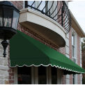 Awntech Window/Entry Awning 10-3/8'W x 2-9/16'H x 2'D Forest Green