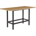 Standing Height Table with Power, MDF Top, 72&quot;L x 36&quot;W&nbsp;x 42&quot;H