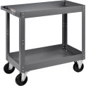 2 Shelf Deep Tray Steel Stock Cart, 800 Lb. Capacity, 30&quot;L x 16&quot;W x 32&quot;H