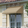 Awntech Window/Entry Awning 8&#39; 4-1/2&quot;W x 3&#39;D x 1&#39; 6&quot;H Linen