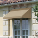 Awntech Window/Entry Awning 5' 4-1/2"W x 2' 6"D x 1' 4"H Linen