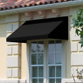 Awntech Window/Entry Awning 6' 4-1/2"W x 2' 6"D x 1' 4"H Black