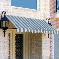 Awntech Window/Entry Awning 6&#39; 4-1/2&quot; W x 3&#39;D x 2&#39;H Linen/White